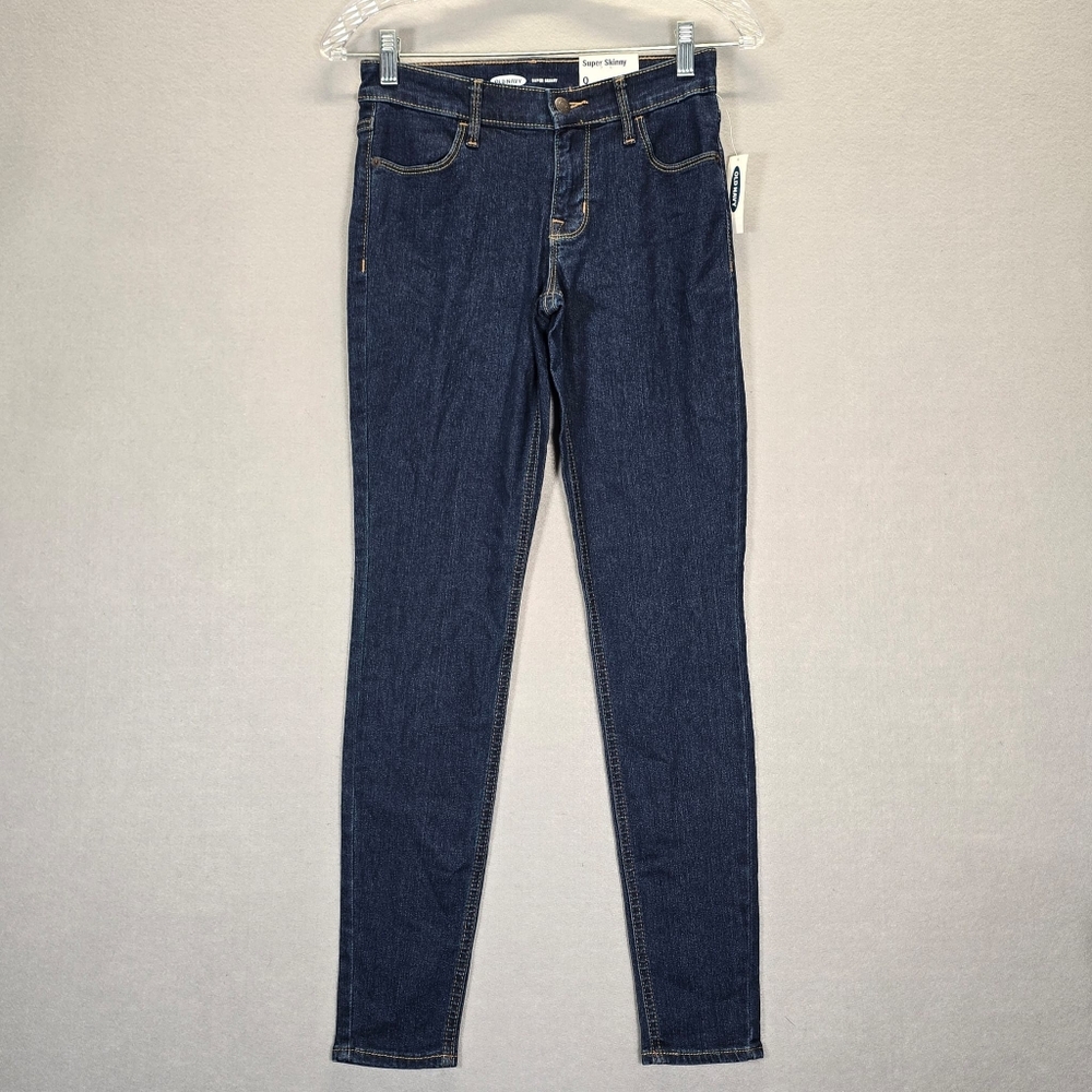 Old Navy Women’s Mid Rise super skinny jeans size 0